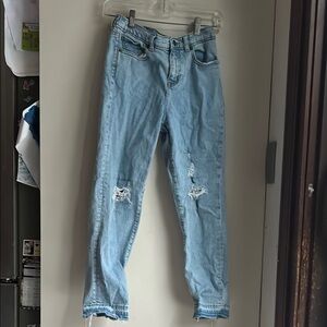 Kids Light Blue Distressed Jeans